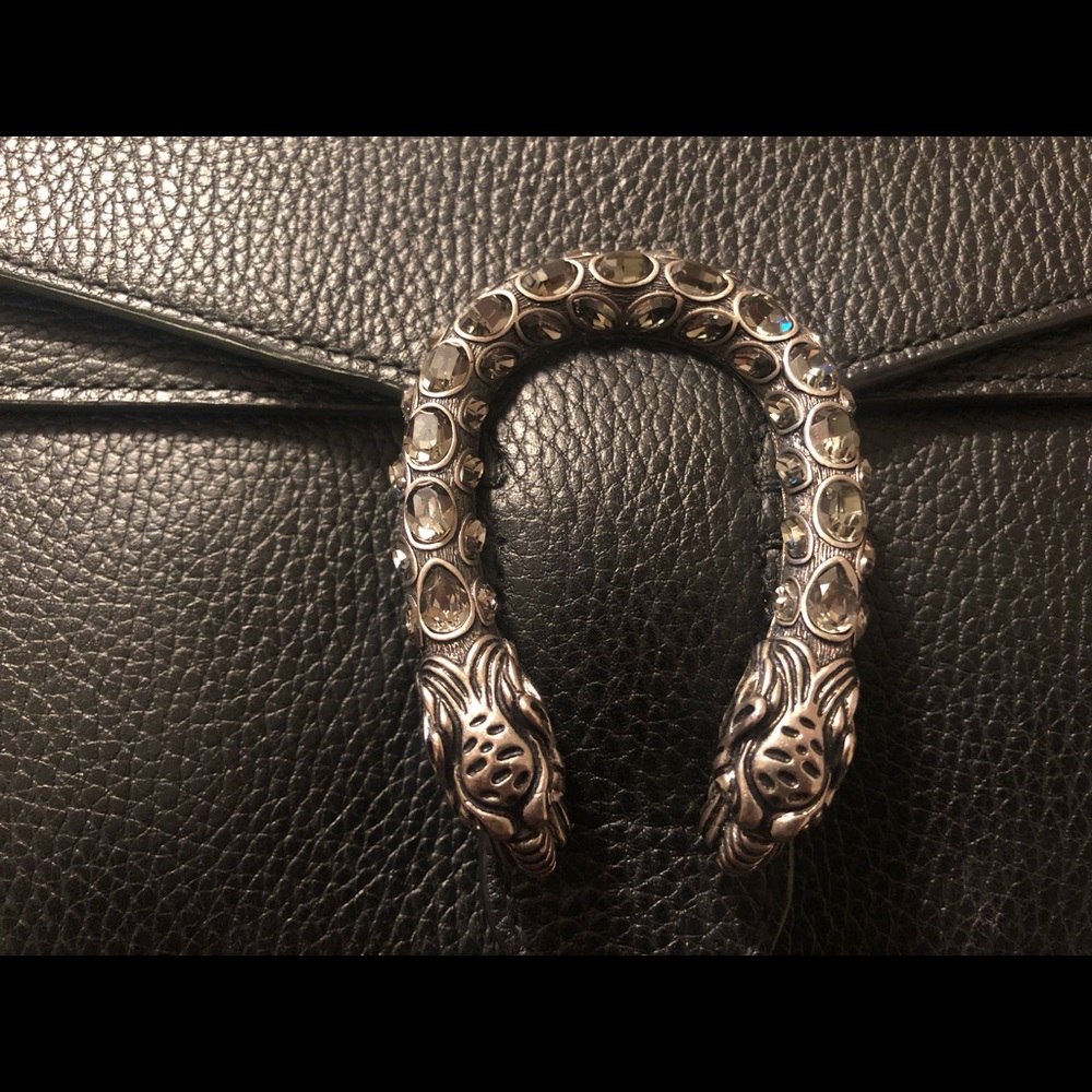 Gucci Dionysus small shoulder bag black handbag